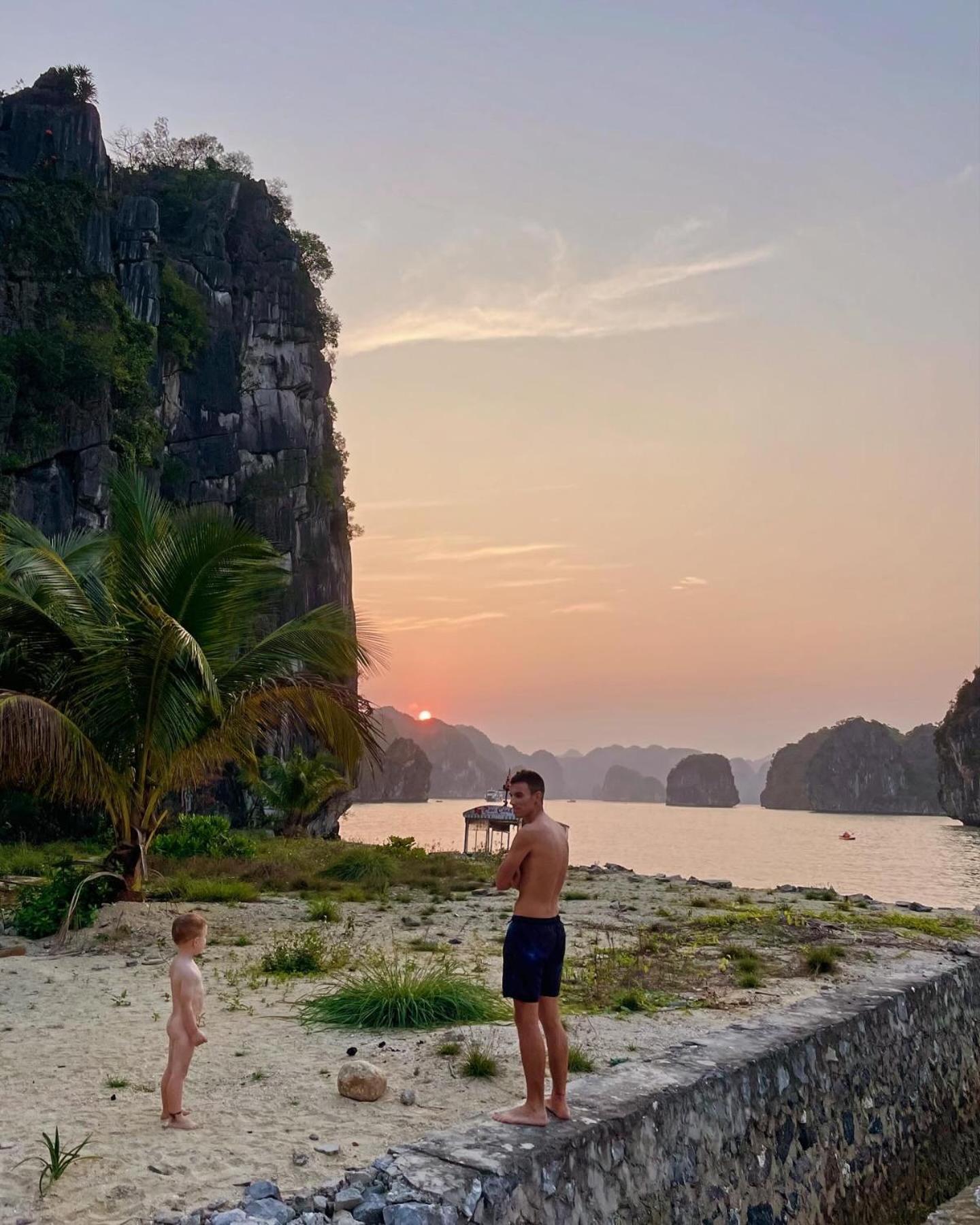 Viet Hai Lan Homestay Trung Trang Bagian luar foto